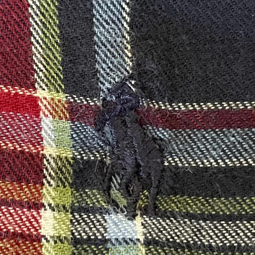 Ralph Lauren Long Sleeve Plaid Button Down shirt 18M